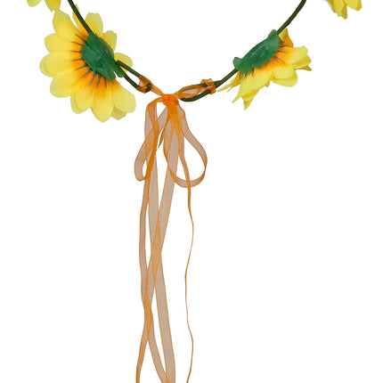 Diadema Flor Amarillo