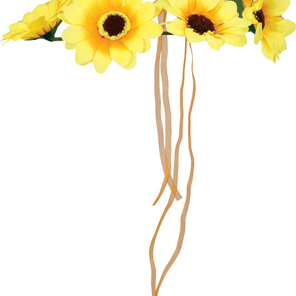 Diadema Flor Amarillo