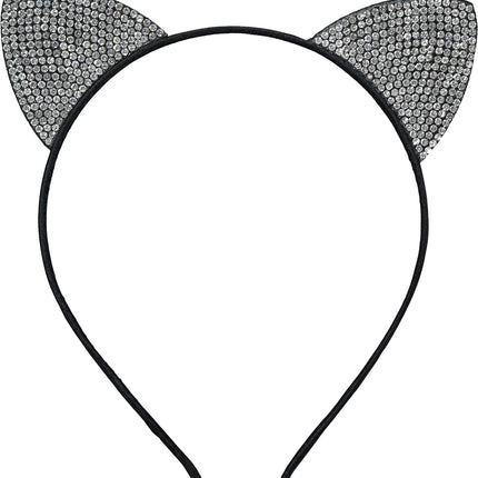 Diadema Gato Plata