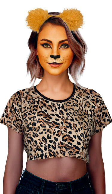 Diadema León Naranja