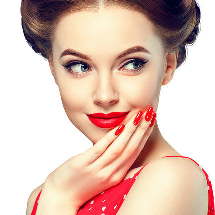 Diadema de corazones metálicos