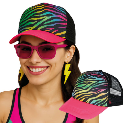 Gorra cebra