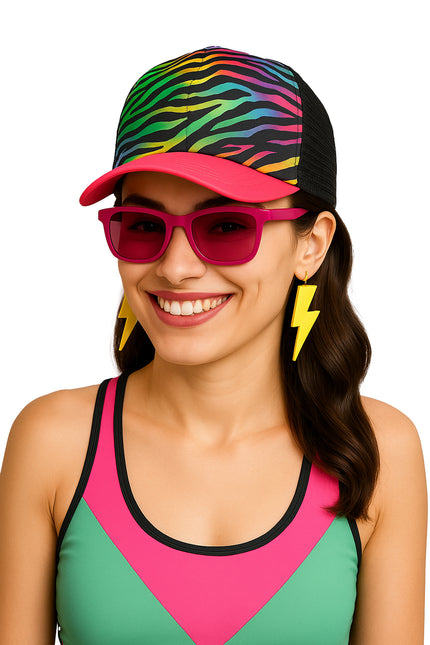 Gorra cebra