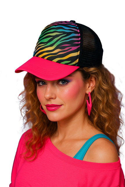 Gorra cebra