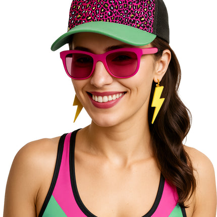Gorro estampado de leopardo