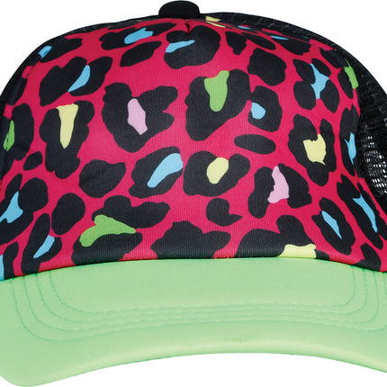 Gorro estampado de leopardo