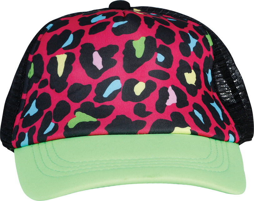 Gorro estampado de leopardo