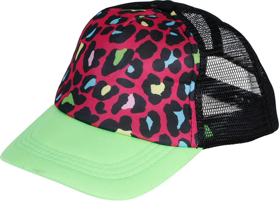 Gorro estampado de leopardo