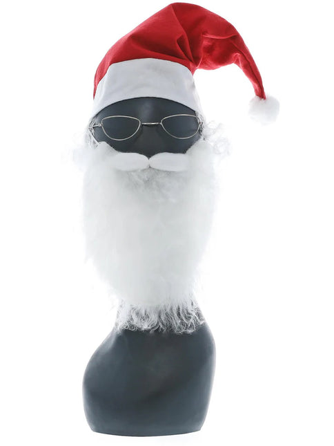 Set de Papá Noel con gafas 3 piezas