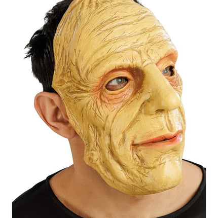 Máscara de látex de un monstruo que da miedo