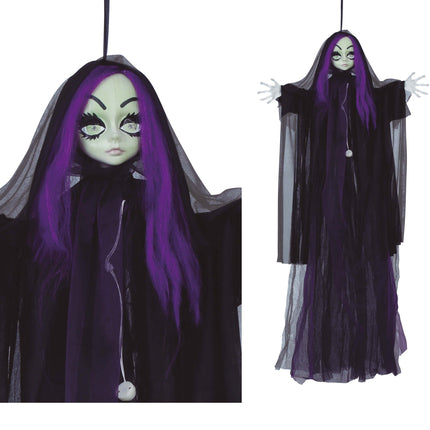 Muñeca de Halloween con luz 1,2m