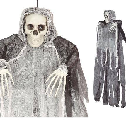 Decoración Colgante Halloween Esqueleto 80cm