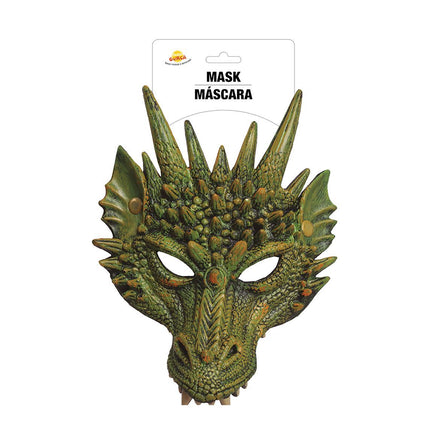 Halloween Media Máscara Dragón