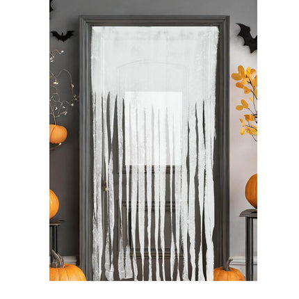 Cortina de puerta blanca 2m