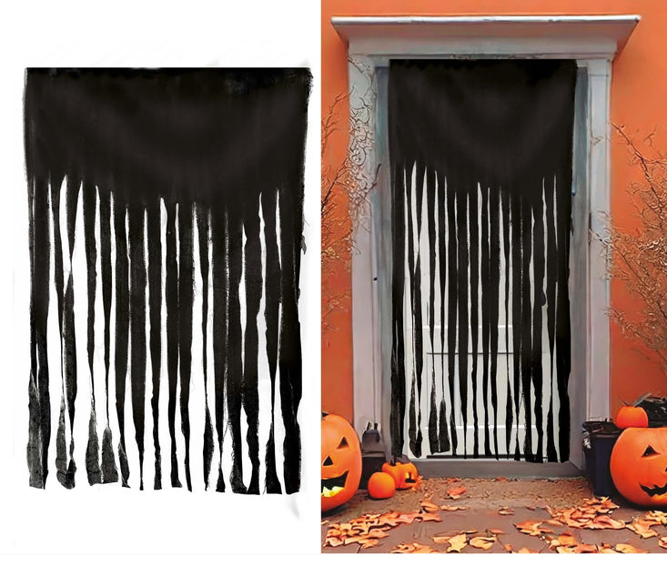 Gris Cortina de puerta 2m