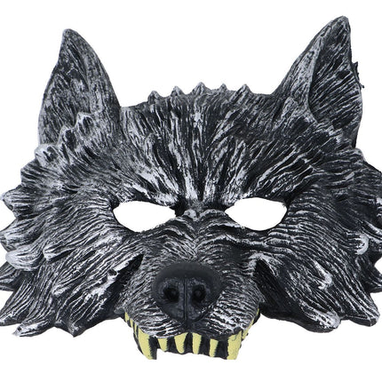 Halloween Media Máscara Lobo