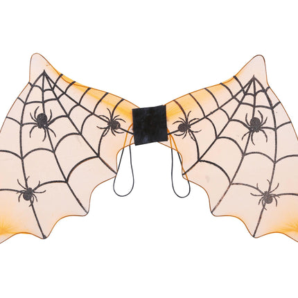 Murciélago Alas Halloween Naranja 60cm