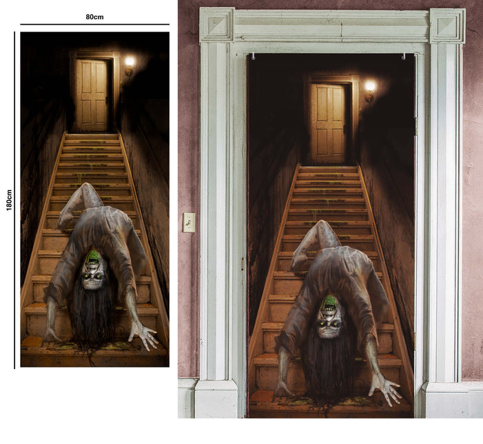 Decoración de puerta de Halloween Fantasma