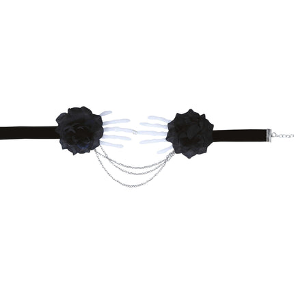 Collar de Halloween Manos