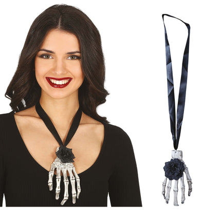 Collar de Halloween Mano