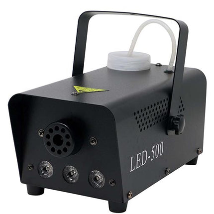 Máquina de humo con luz y mando a distancia