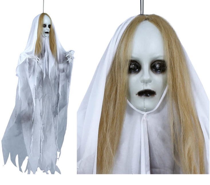 Halloween Decoración Colgante Fantasma 1m
