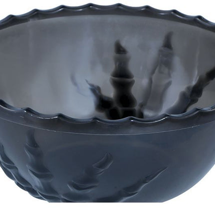 Decoración de Mesa de Halloween Negra Esqueleto Tazón de Mano