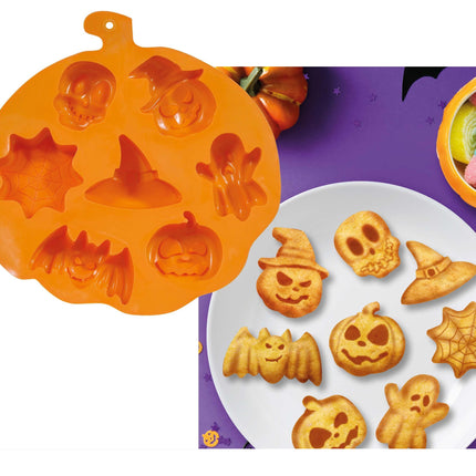 Moldes de silicona para tartas de Halloween