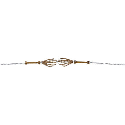 Collar de Halloween Brazos de Esqueleto