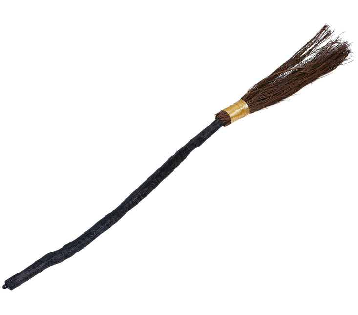 Escoba de bruja 90cm