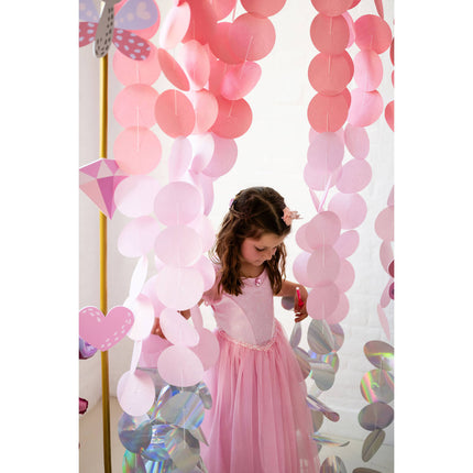 <tc>Folat</tc> Vestido Princesa Rosa Niña