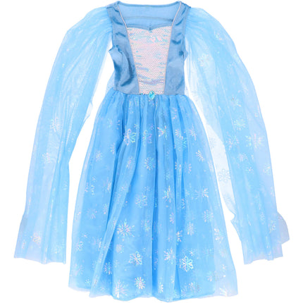 <tc>Folat</tc> Vestido Princesa Copo de Nieve Niña