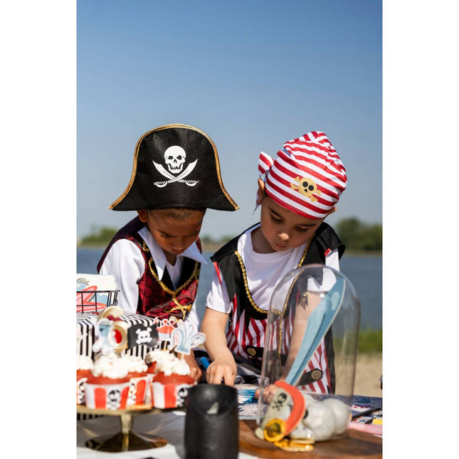 <tc>Folat</tc> Traje de pirata con sombrero de pirata Niño