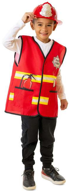 <tc>Folat</tc> Disfraz de bombero Rojo Niño