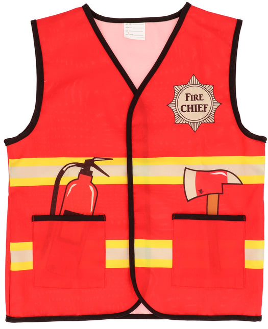 <tc>Folat</tc> Disfraz de bombero Rojo Niño