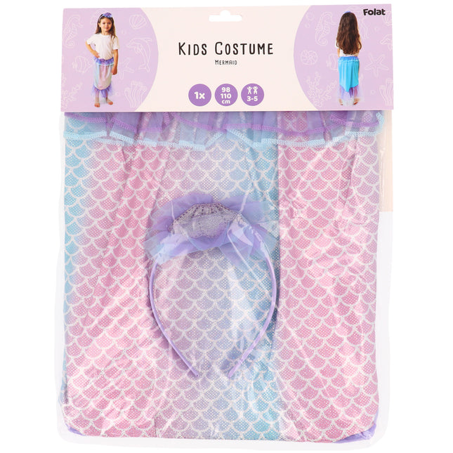 <tc>Folat</tc> Disfraz de Sirena Niña