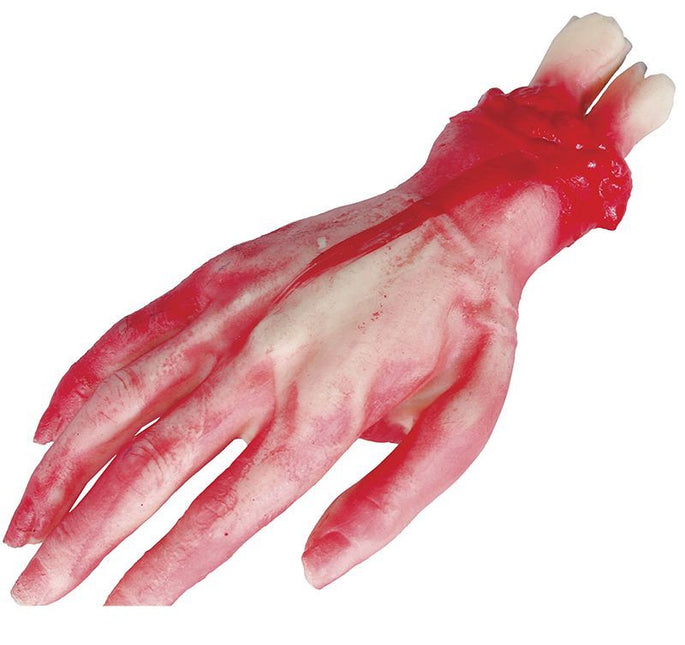 Mano de confeti para la mesa de Halloween