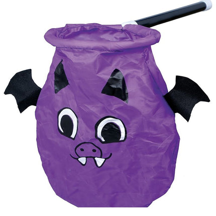 Bolsa de caramelos púrpura de Halloween Murciélago