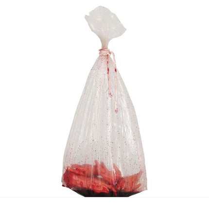 Decoración de mesa de Halloween Bolsa de sangre falsa