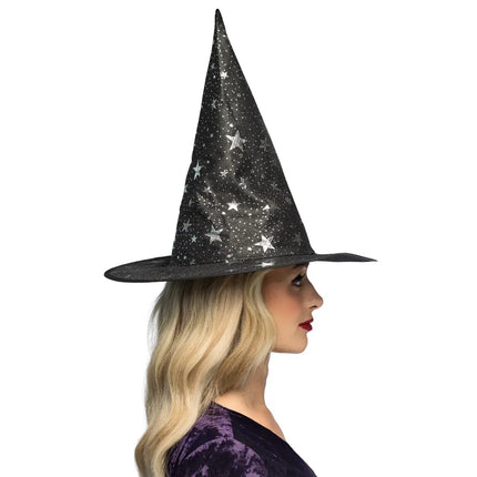 Sombrero de bruja negro Sylvara