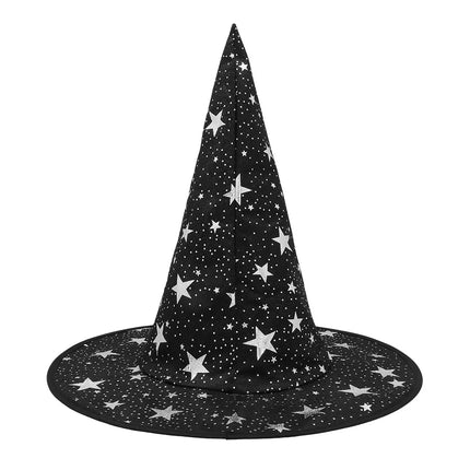Sombrero de bruja negro Sylvara
