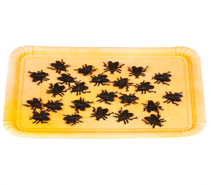 Moscas falsas 2cm 24uds