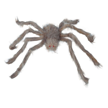Araña de Halloween Gris 70cm