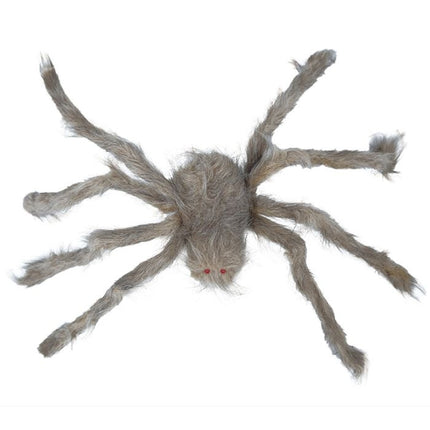 Araña de Halloween Gris 70cm