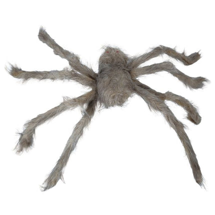 Araña de Halloween Gris 70cm