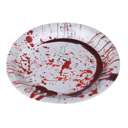 Halloween Platos Sangrientos 23cm 6pcs