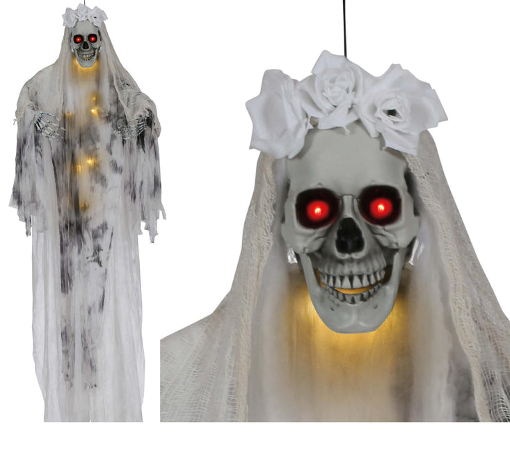 Muñeca de Halloween Novia 1,8 m