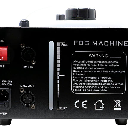 Máquina de humo con luz y control 1500W