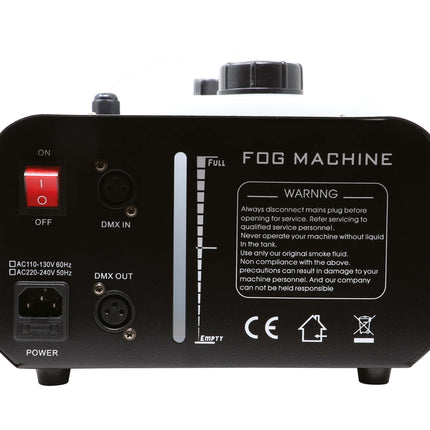 Máquina de humo con luz y control 1500W