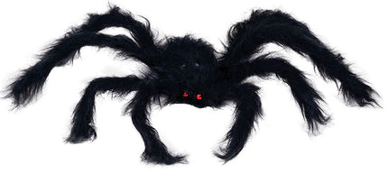 Araña falsa negra 1,50 m